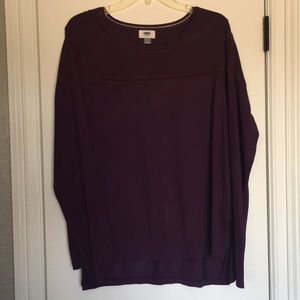 Dressy LS crewneck t-shirt